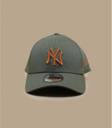 Casquette League Ess NY 3930 olive toffee New Era